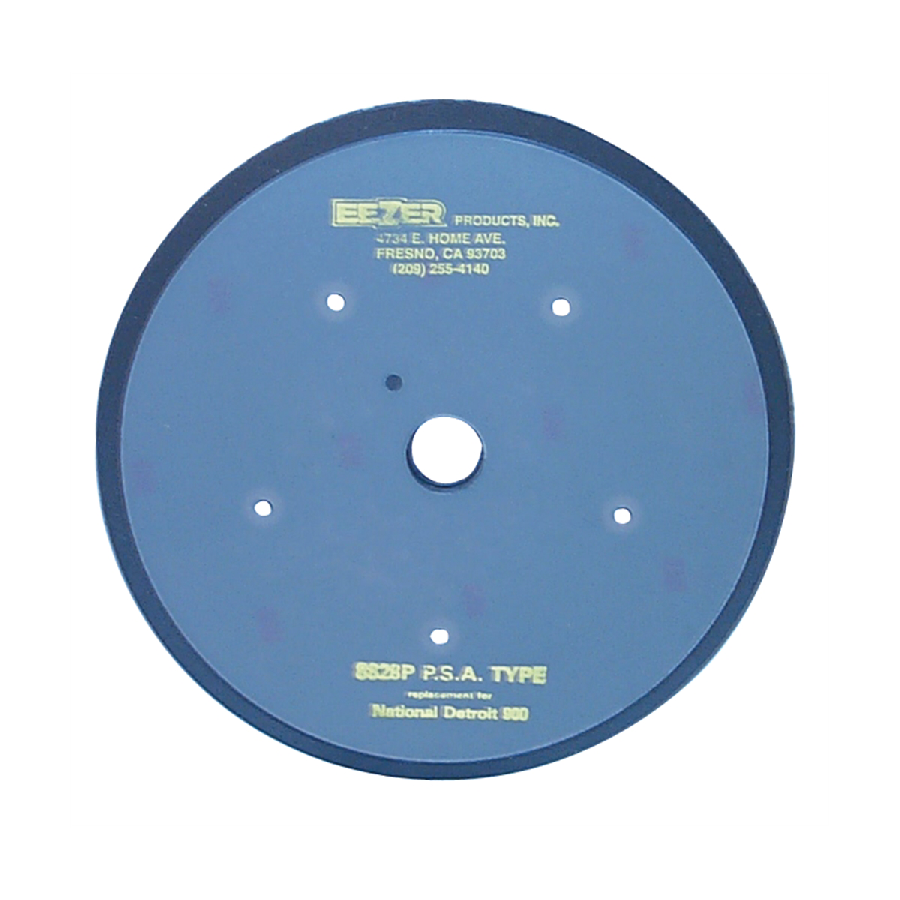 PSA Sanding Pad 8 Inch Round Epoxy Fiberglass 6 Hole Mount