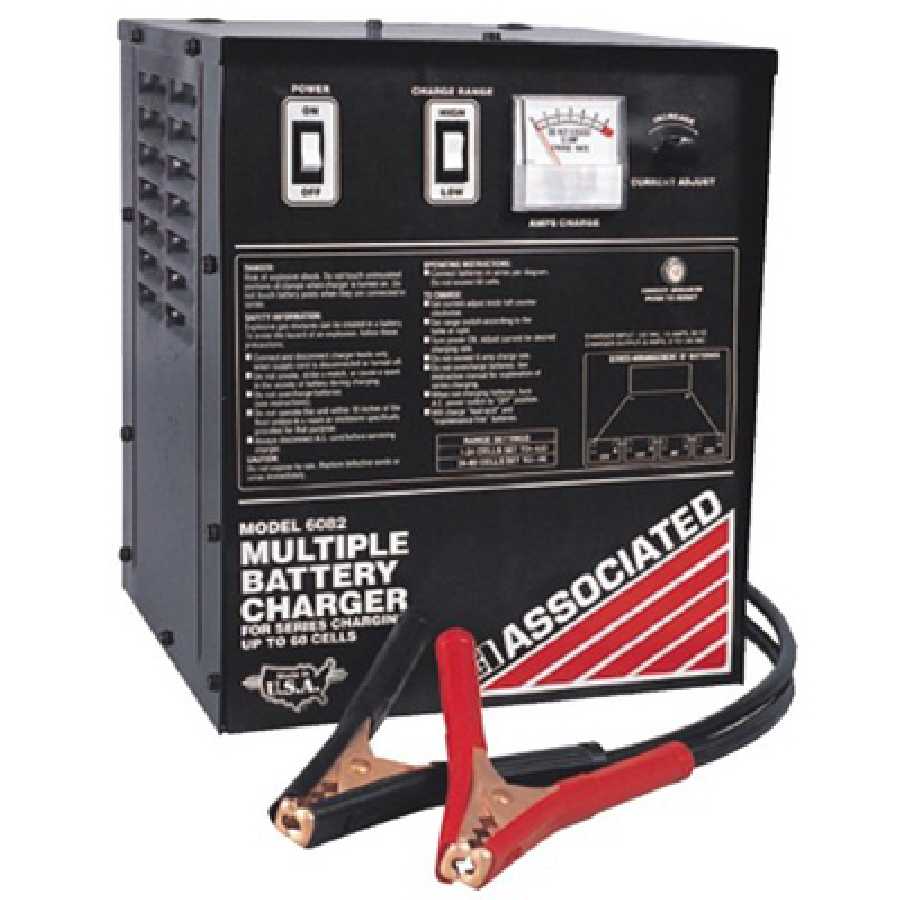 Multi-Battery Charger, 6 Amp 0 - 158 Volt