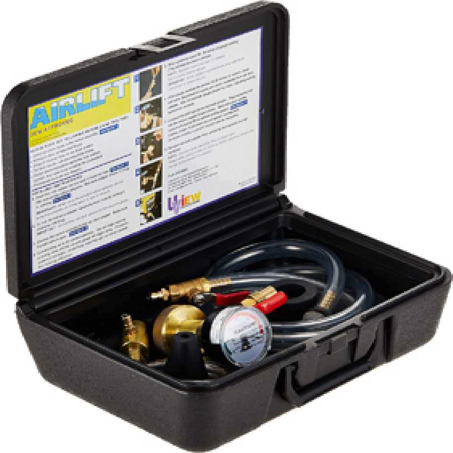 Airlift Cooling System Leak Checker and Airlock Purge Tool Kit