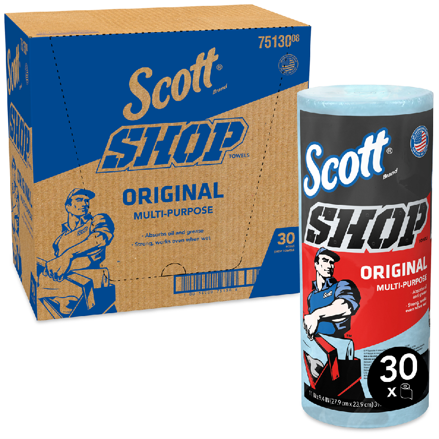 Scott Shop Towels on a Roll