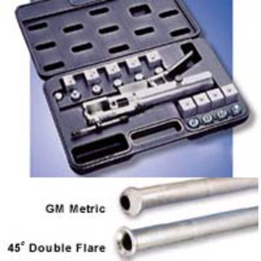 Double Flare and Metric Bubble Flaring Tool Set