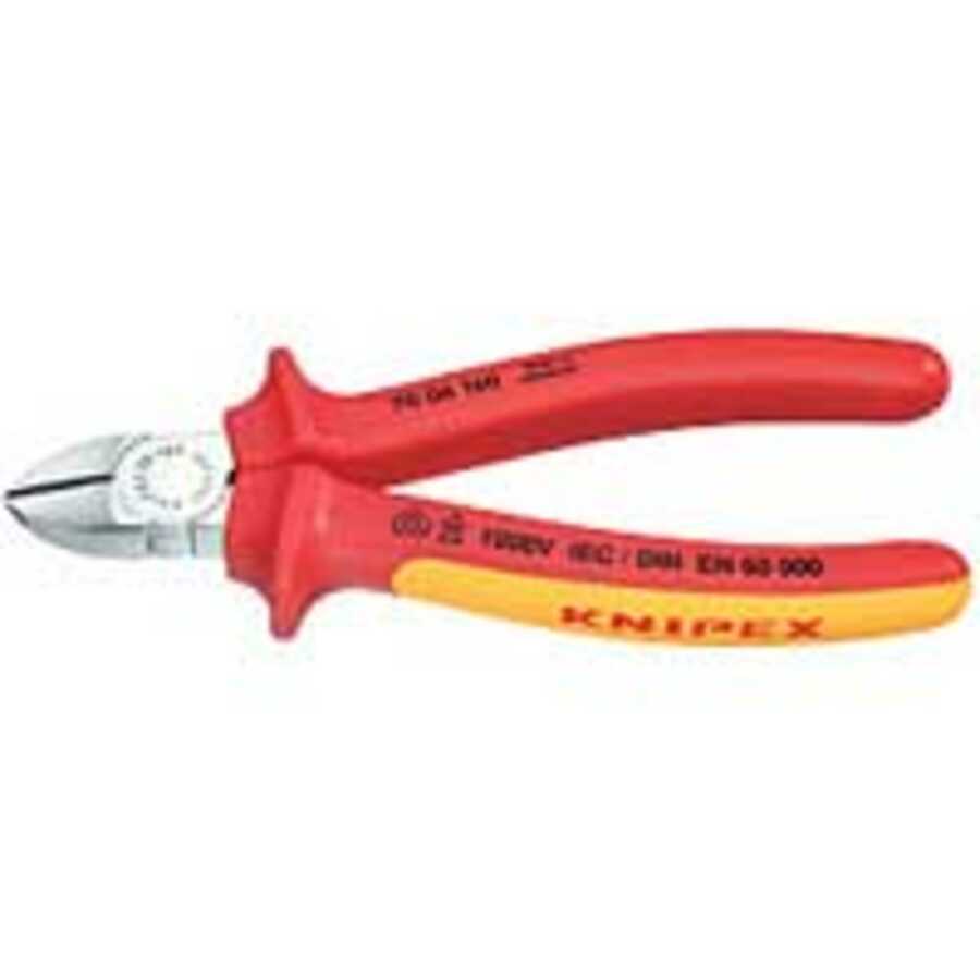 7006-7 Insulated Diagonal Cutting Nippers 70 06 180 - 7 In