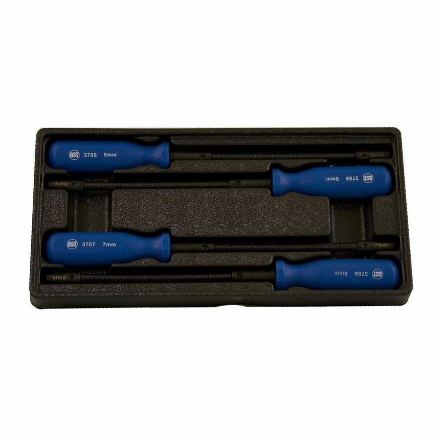 Flex Nut Driver Set 5mm - 8mm - 4-Pc