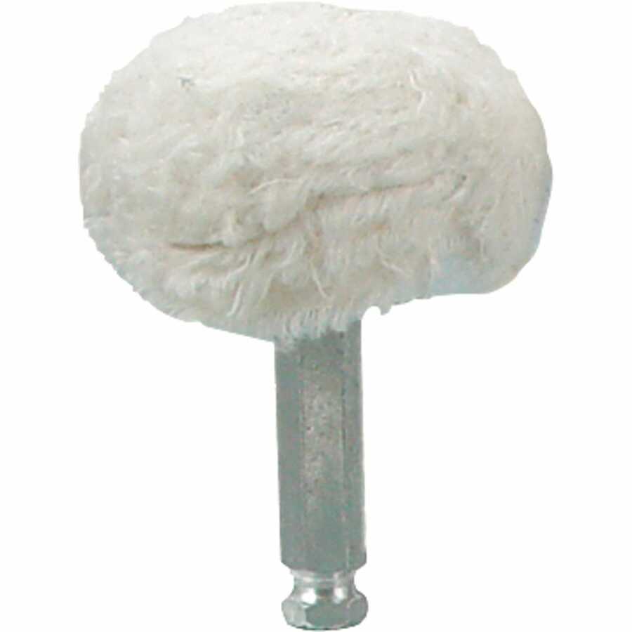 Mushroom Shaped Buff - 100% Cotton - 3 In