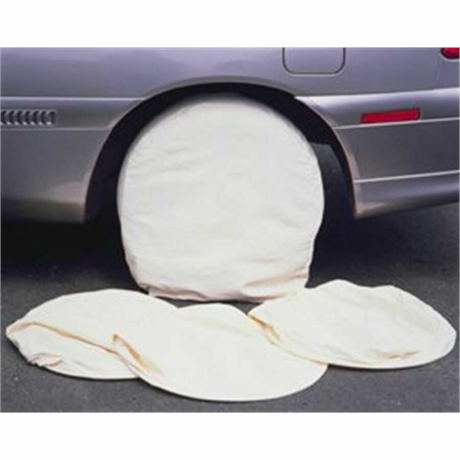 Wheel Masker Set - 4-Pc Heavy Canvas - 13-15In Tires