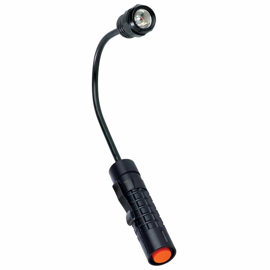 LED Clip Light with Bendable Goose Neck
