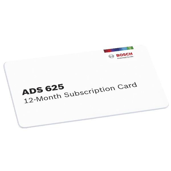 ADS 625 12-Month Software Subscription