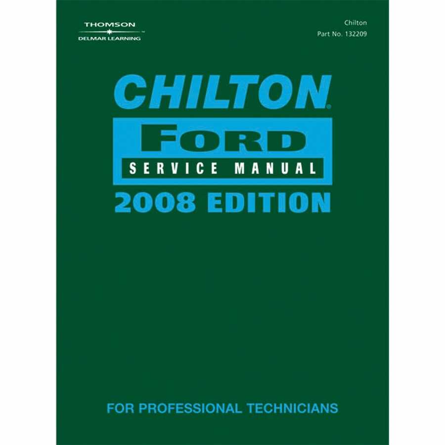 Ford Service Manual - 2008 Edition Volume 1 & 2