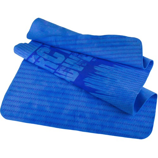 Super Absorbent Blue Cooling Towel (EA)
