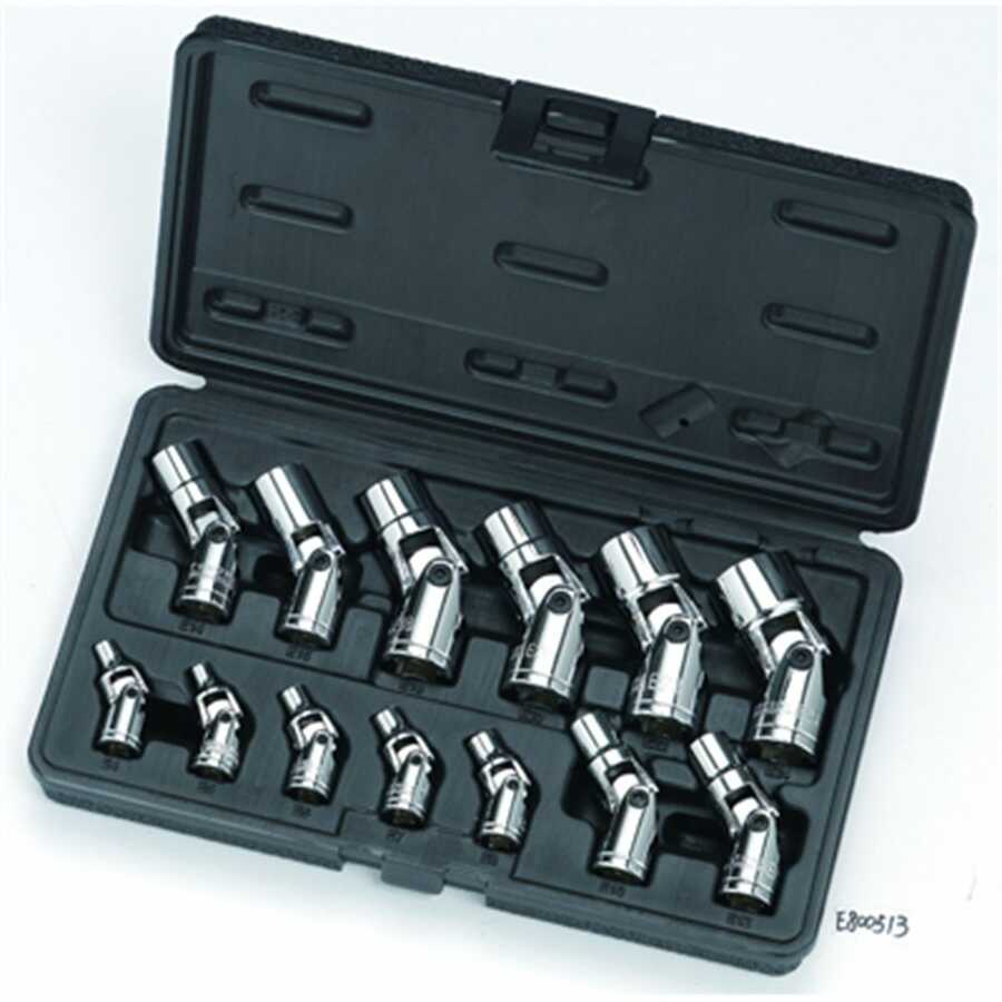 13 Pc. E Torx U-Joint Skt Set