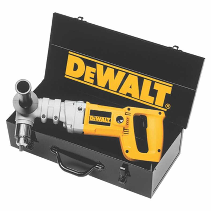DeWALT DW120K 1/2 In Right Angle Drill Kit