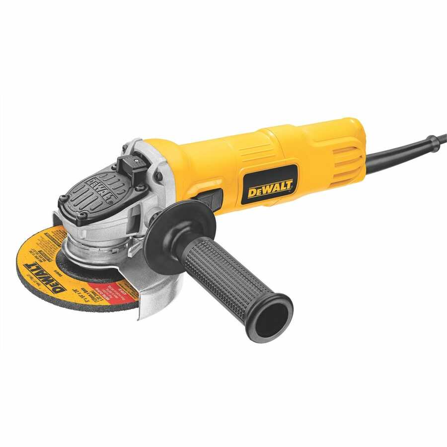 4-1/2 Inch Small Angle Grinder w One-Touch Guard