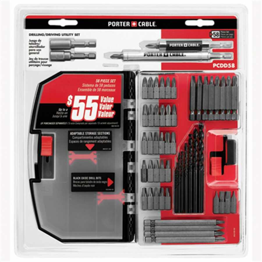 Drilling and Driving Set 58pc