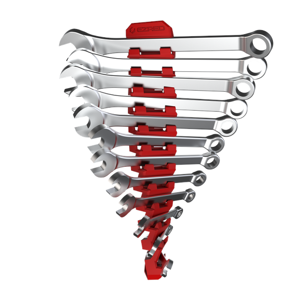 EZRED Magnetic Flexible Wrench Holder - Red