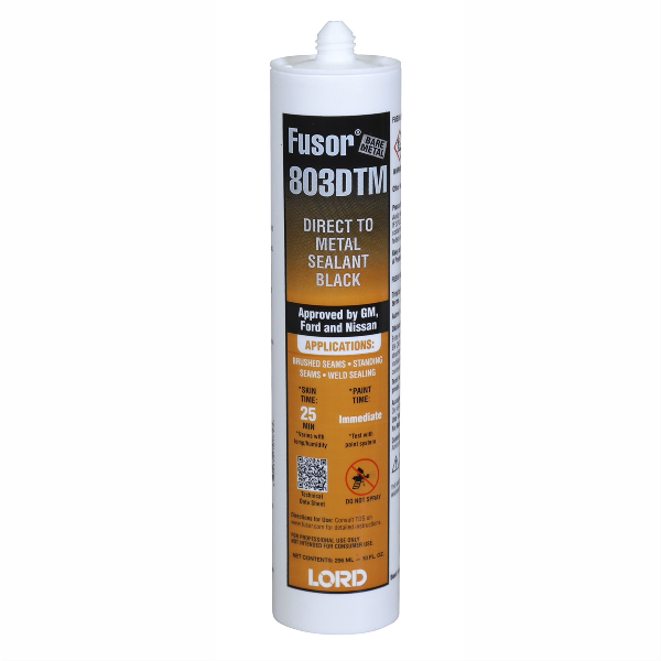 Fusor 803DTM Direct to Metal Sealant Black 12/Case