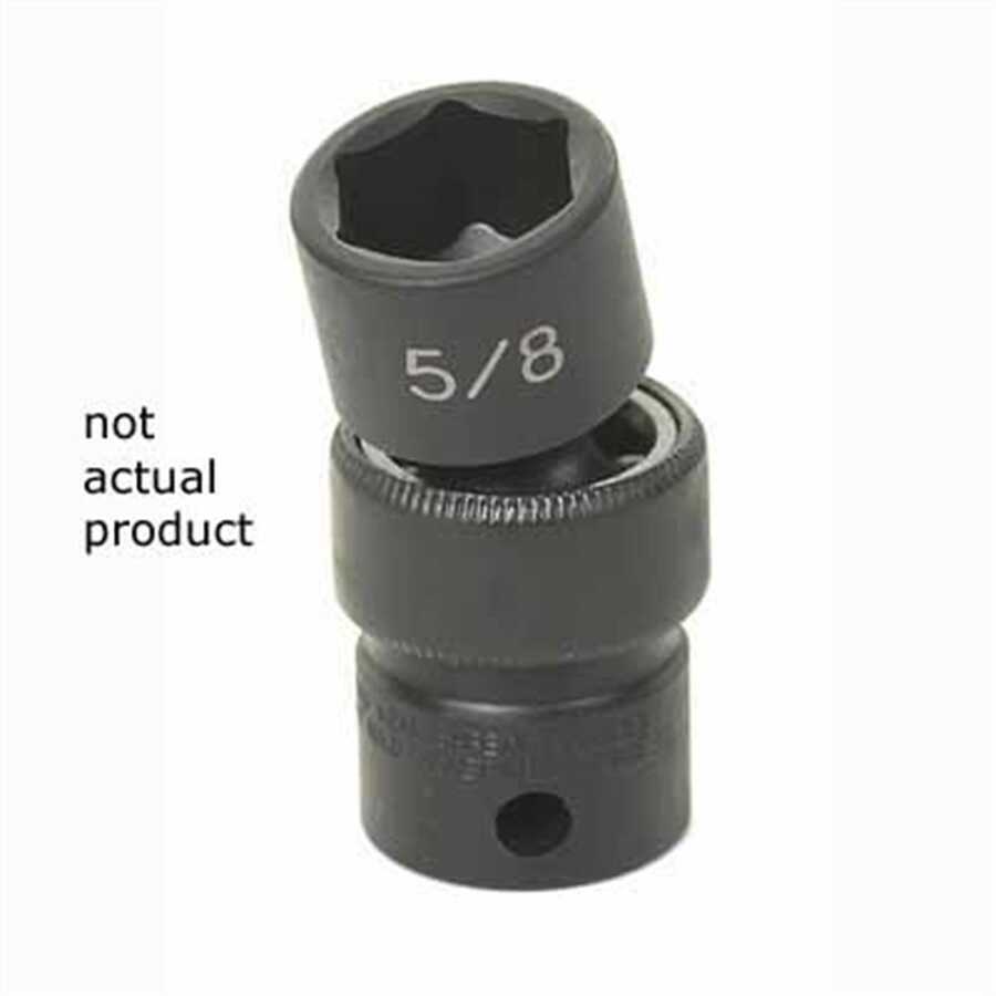 3/8 Inch Standard Universal Impact Swivel Socket 21mm