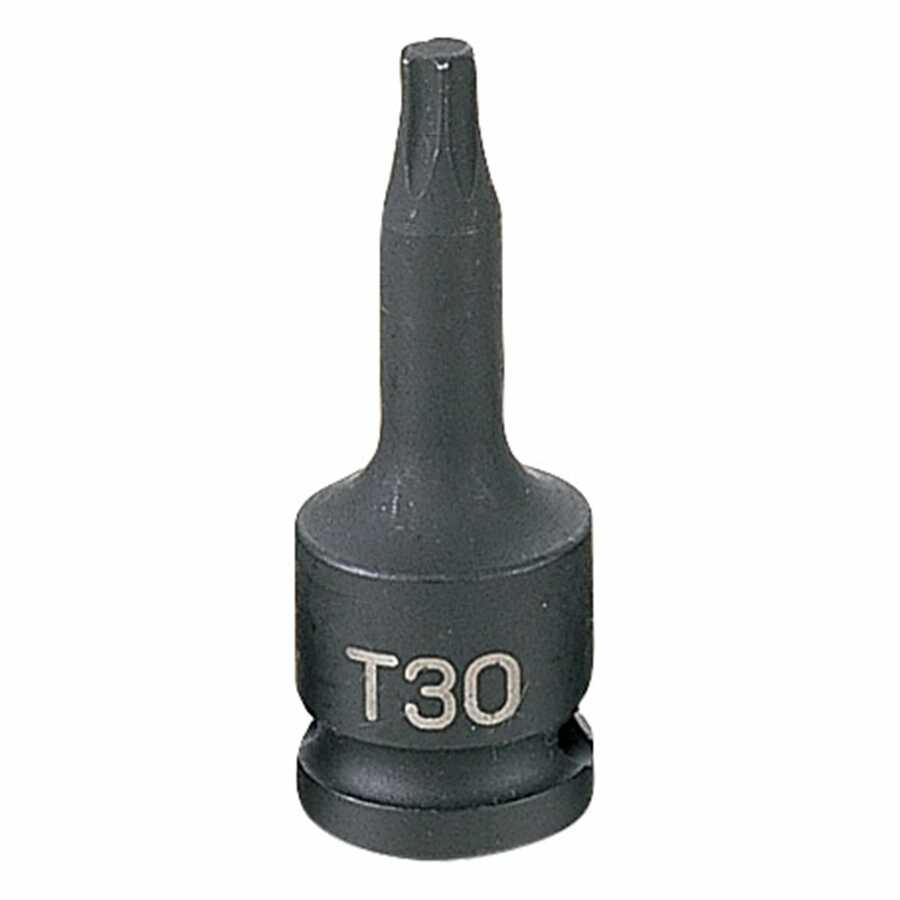 3/8 Inch SAE T30 Internal Star Impact Driver