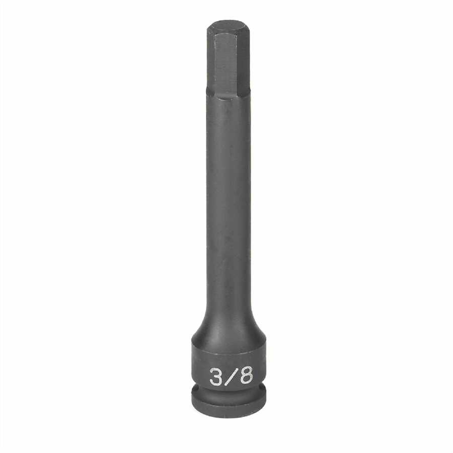 3/8 Inch SAE Hex Driver 4 Inch Length Impact Socket 7/32 Inch