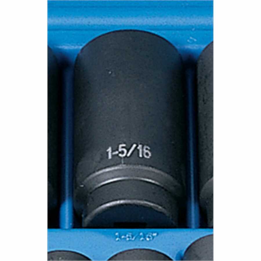 1/2 In Dr Deep SAE Impact Socket - 1-5/16 In