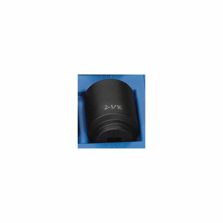 3/4 In Dr 6 Pt Deep Impact Socket - 2-1/16 In