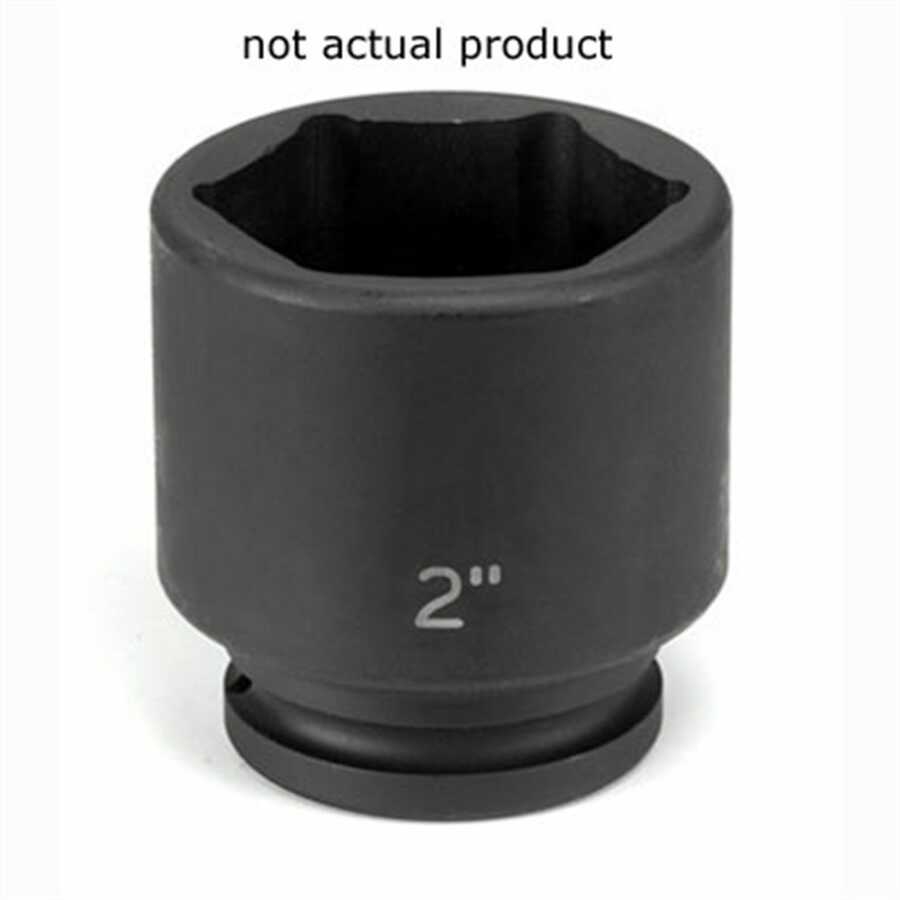 3/4 In Dr 6 Pt Standard Impact Socket - 2-9/16 In