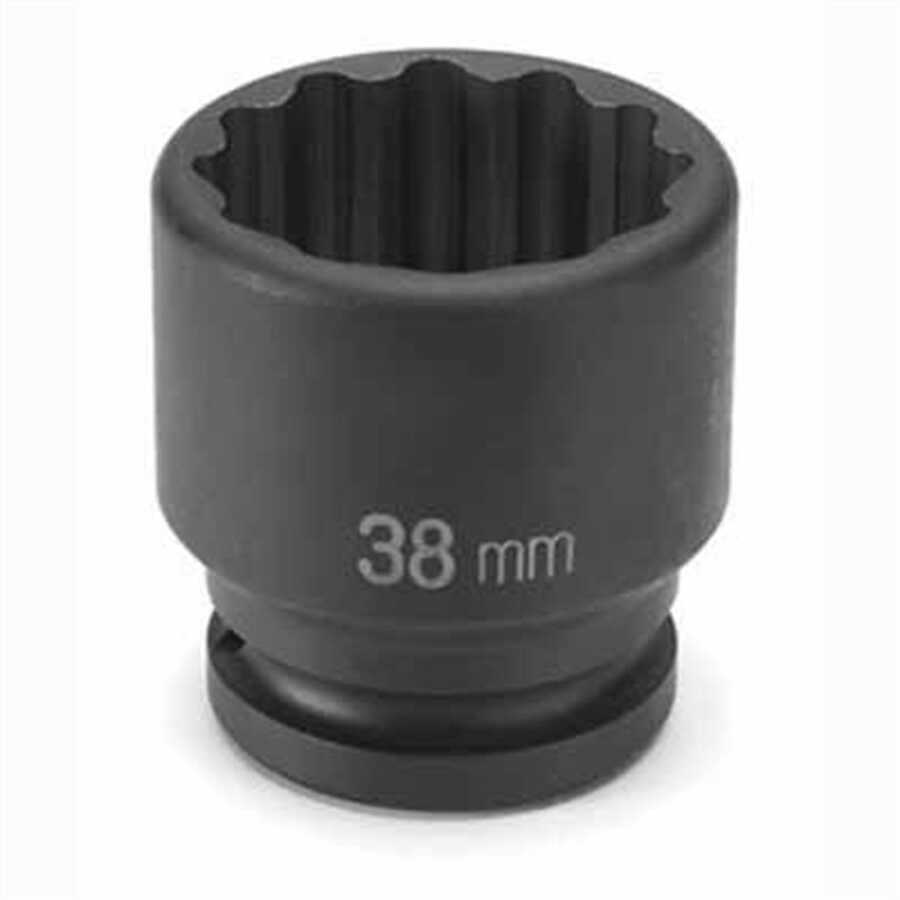 3/4 Inch Drive 12 Pt Standard Impact Socket 36mm