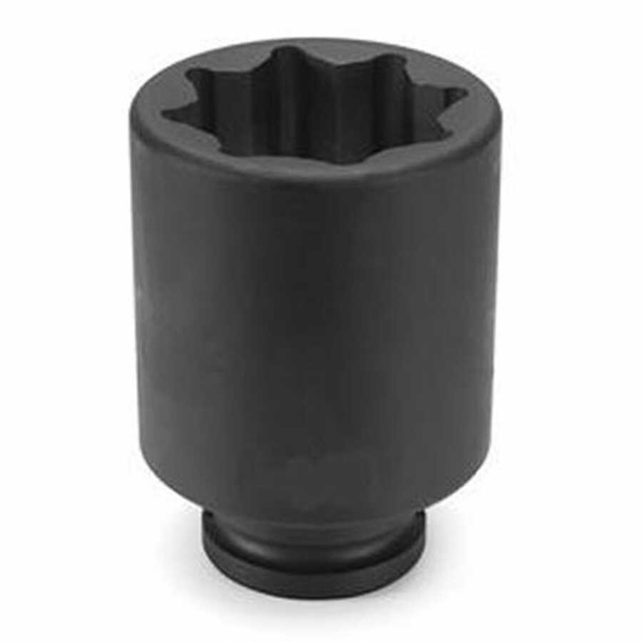 3/4 In Dr 8 Pt Double Square/Railroad Deep Impact Socket - 1-1/