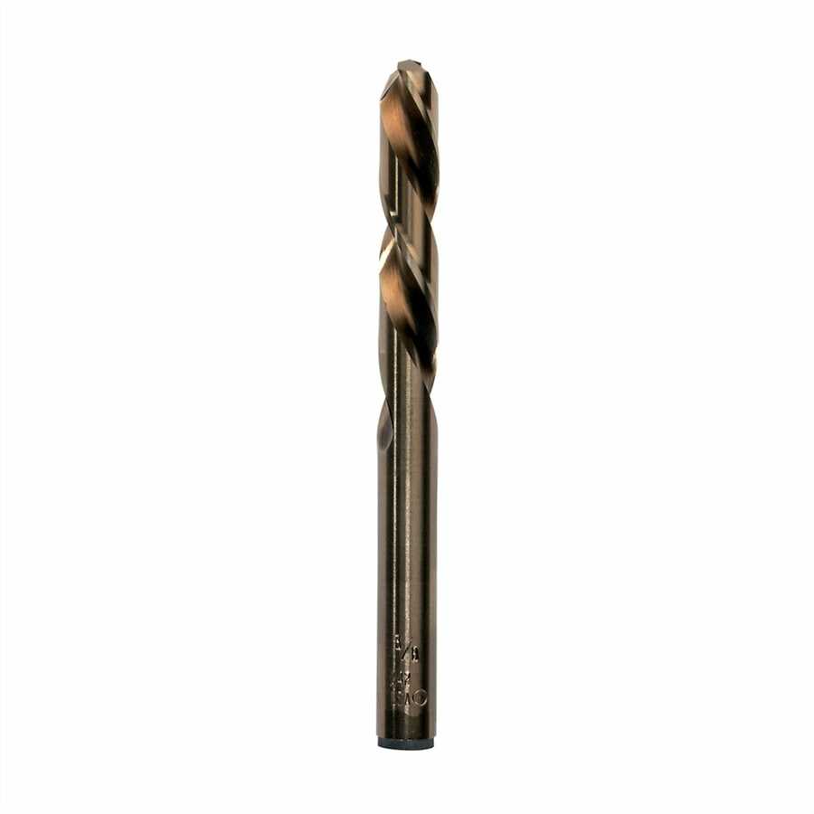 Left-Hand Cobalt HSS Fractional Drill Bit - 1/8 In