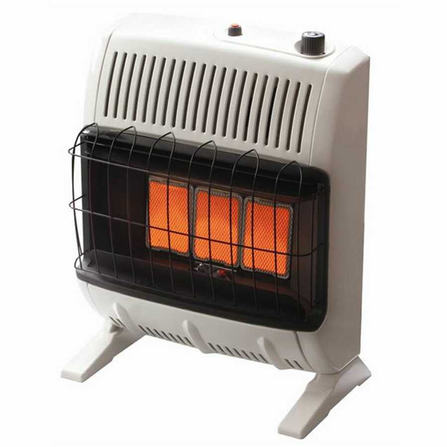 Vent-Free Infrared Gas Heat, 20K BTU, LP