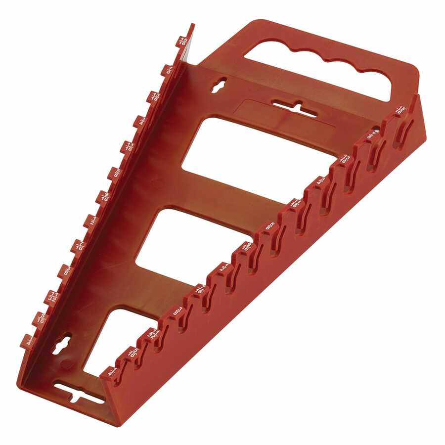 Quik-Pik SAE Wrench Rack - Red 1/4 - 15/16 Inch