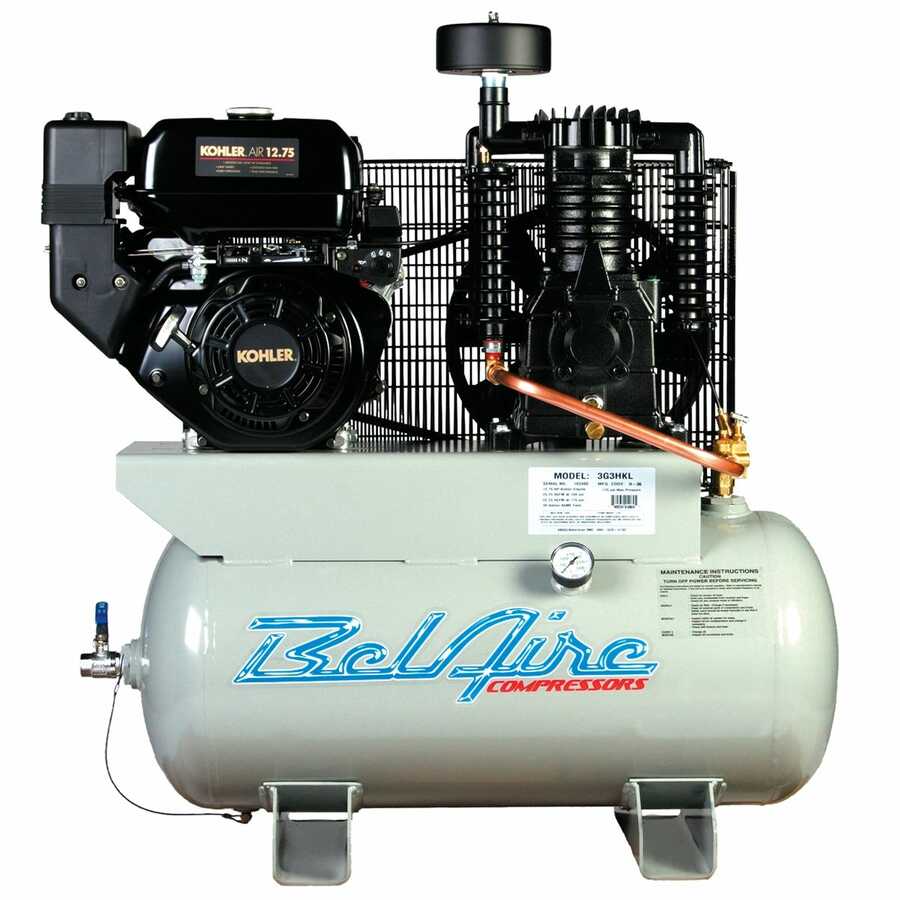 12 HP Gasoline Air Compressor Gas Engine Powered