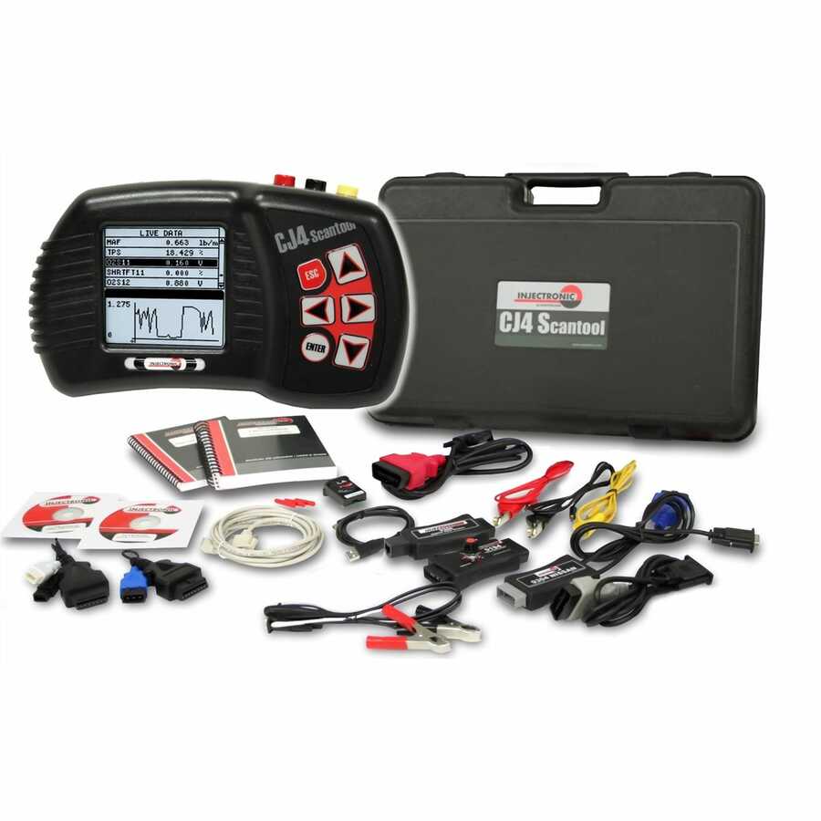 CJ4 OBDII Scan Tool with Labscope, Enhanced Data