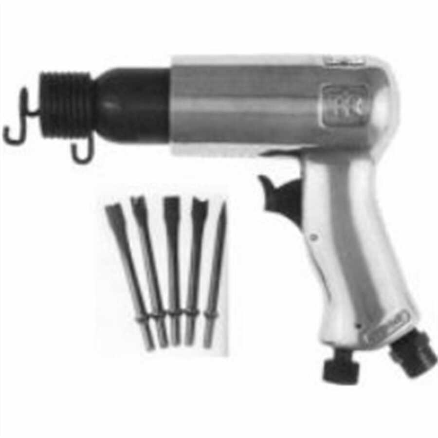 Air Hammer Kit w/ 5 Chisels