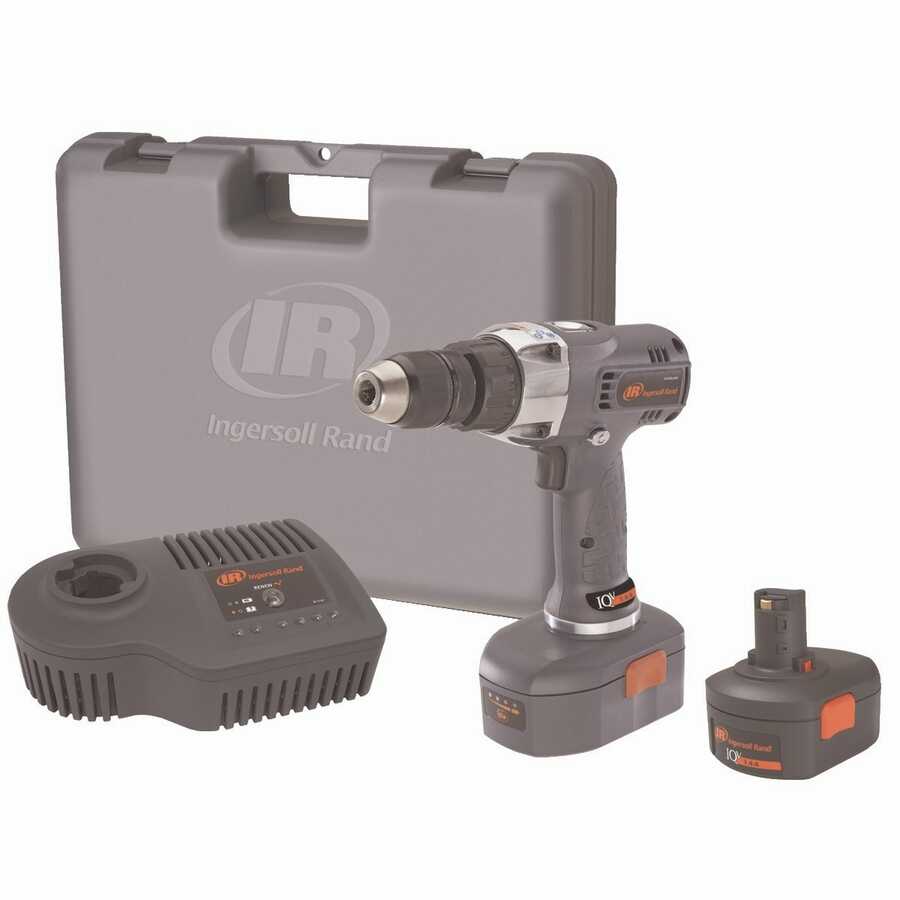 14.4V 1/2 Inch Drive Cordless Drill Driver Hard Case Kit Promo