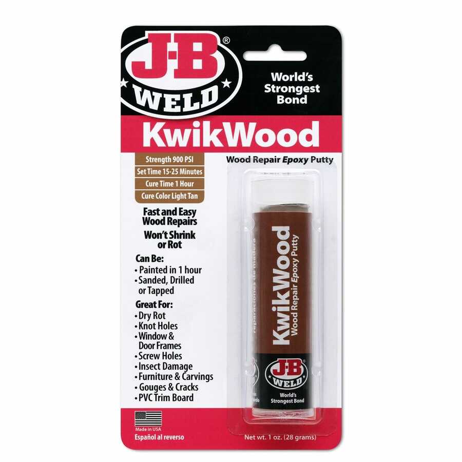 KwikWood Epoxy Putty Stick 1 Oz