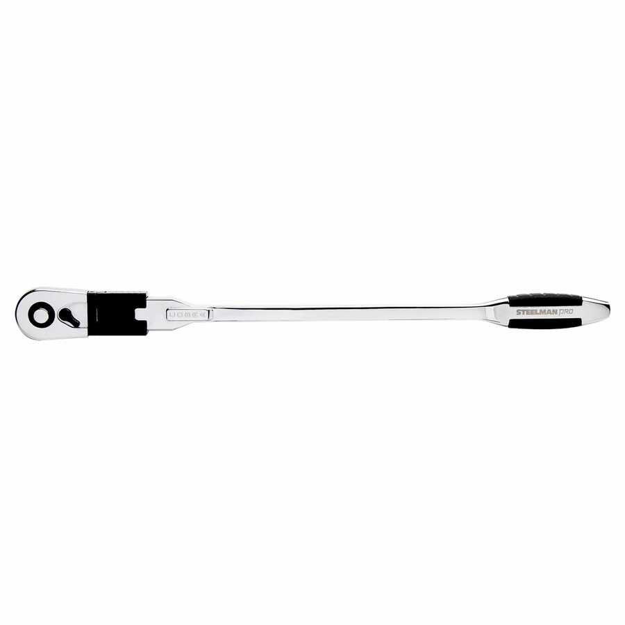 SteelmanPro 1/4" Drive XL Locking FlexHead Ratchet