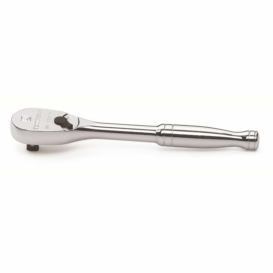 1/4 Inch Drive Full Polish Teardrop 84 Tooth Ratchet