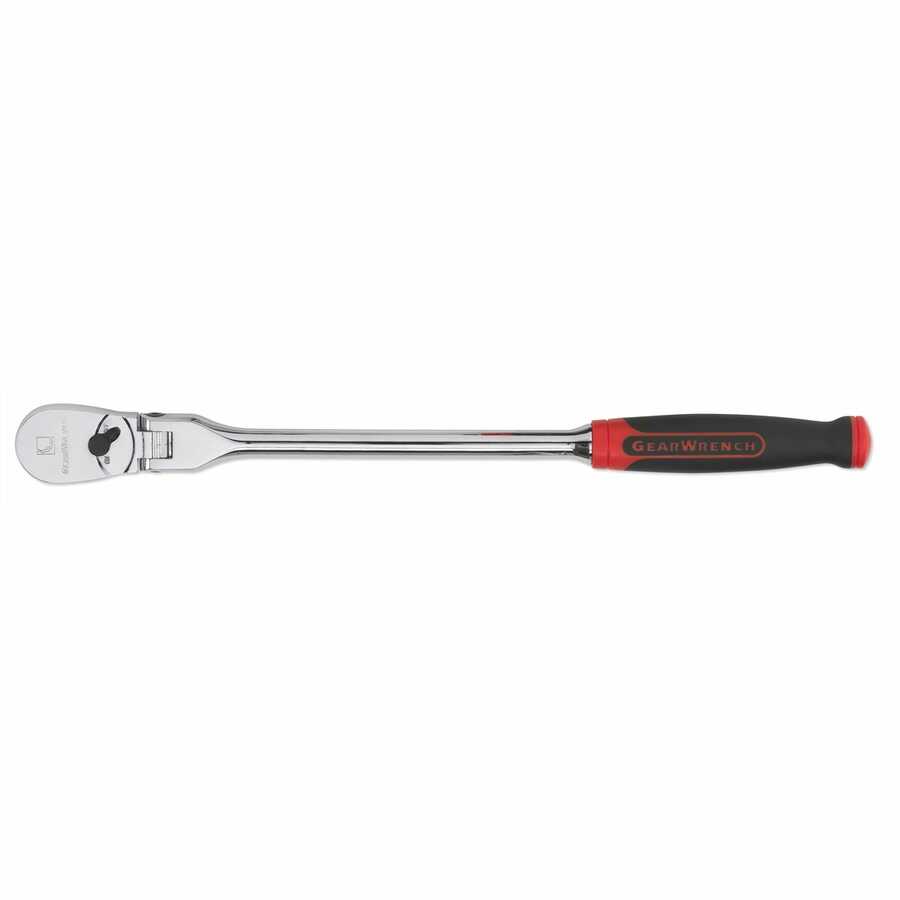 z-nla 3/8 In Dr Cushion Grip Flex Teardrop Ratchet - 13.13 In L