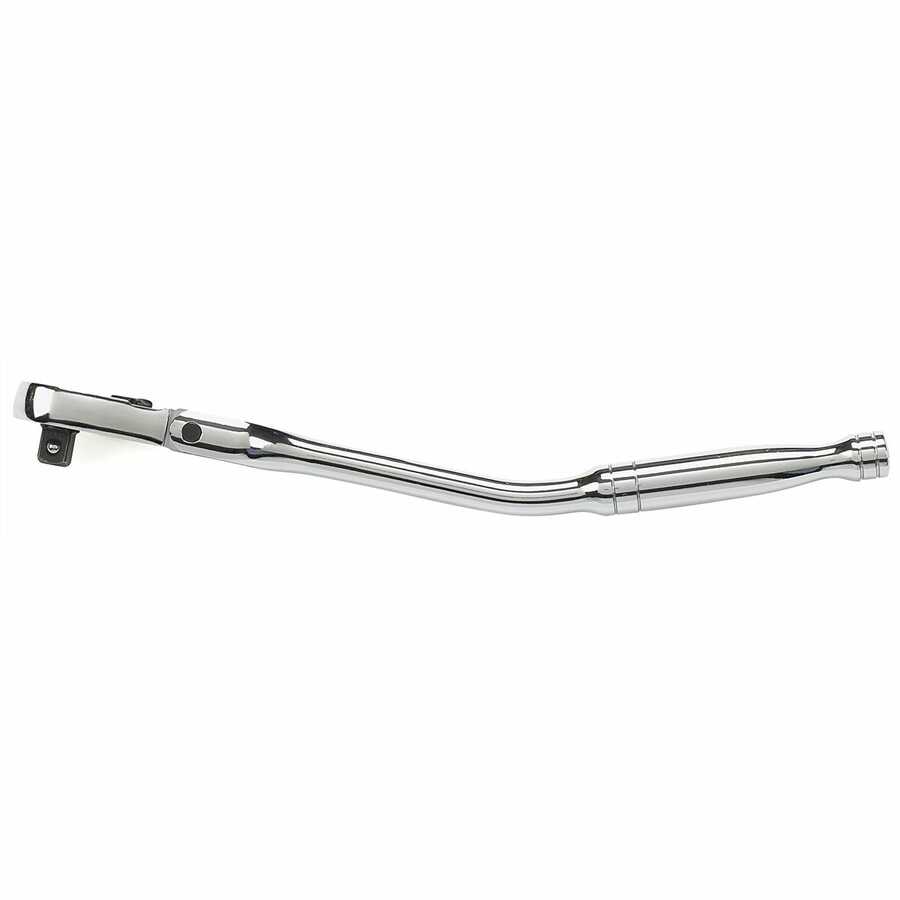 3/8" Drive Full Polish Offset Flex Handle Ratchet