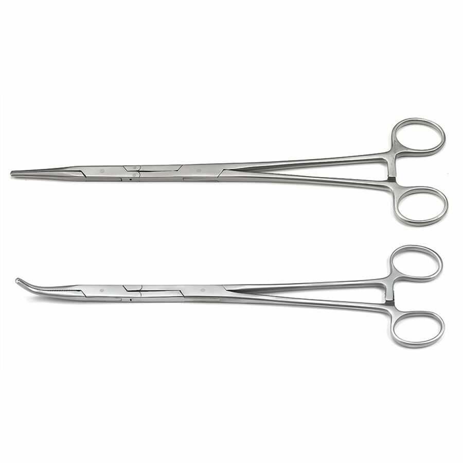 Double-X Hemostat Pliers Set - 2-Pc