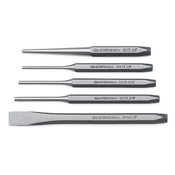 5 Pc. Punch and Chisel Set