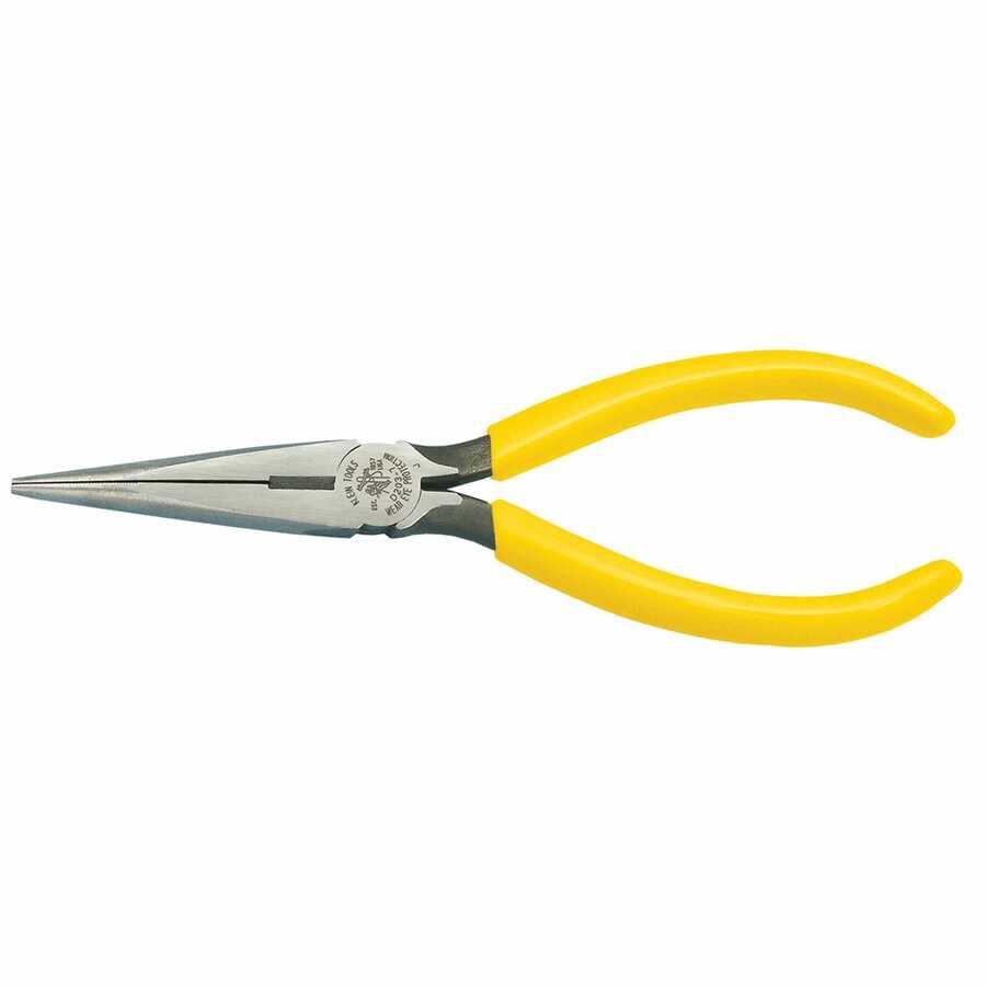LONG NOSE PLIERS, SIDE CUTTERS, 7-1/8"