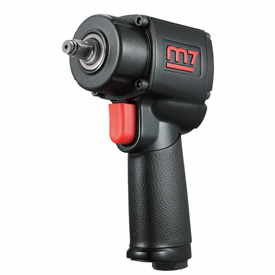 3/8 Inch Drive M7 Quiet Mini Air Impact Wrench 350 Ft-Lb