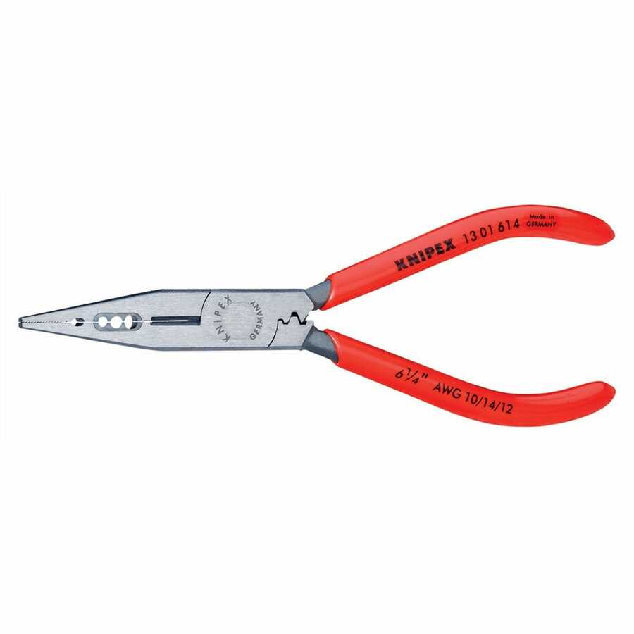 1301-6.1/4 Electrician Pliers - Stripper / Cutter 13 01 614 - 6-
