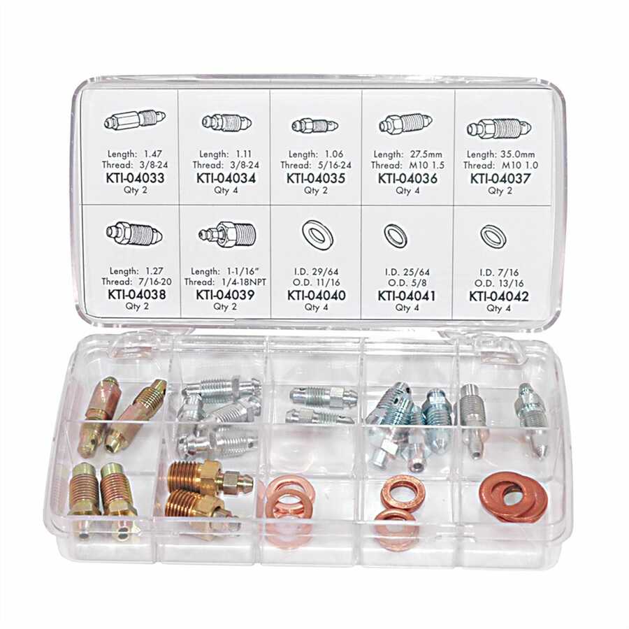 BLEEDER SCREW KIT