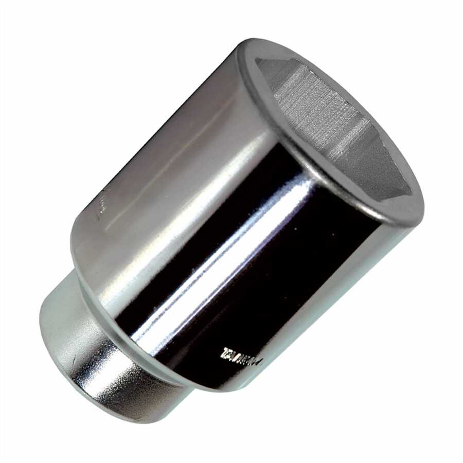 1/2" Drive Deep 6 Point Chrome Socket, 1"