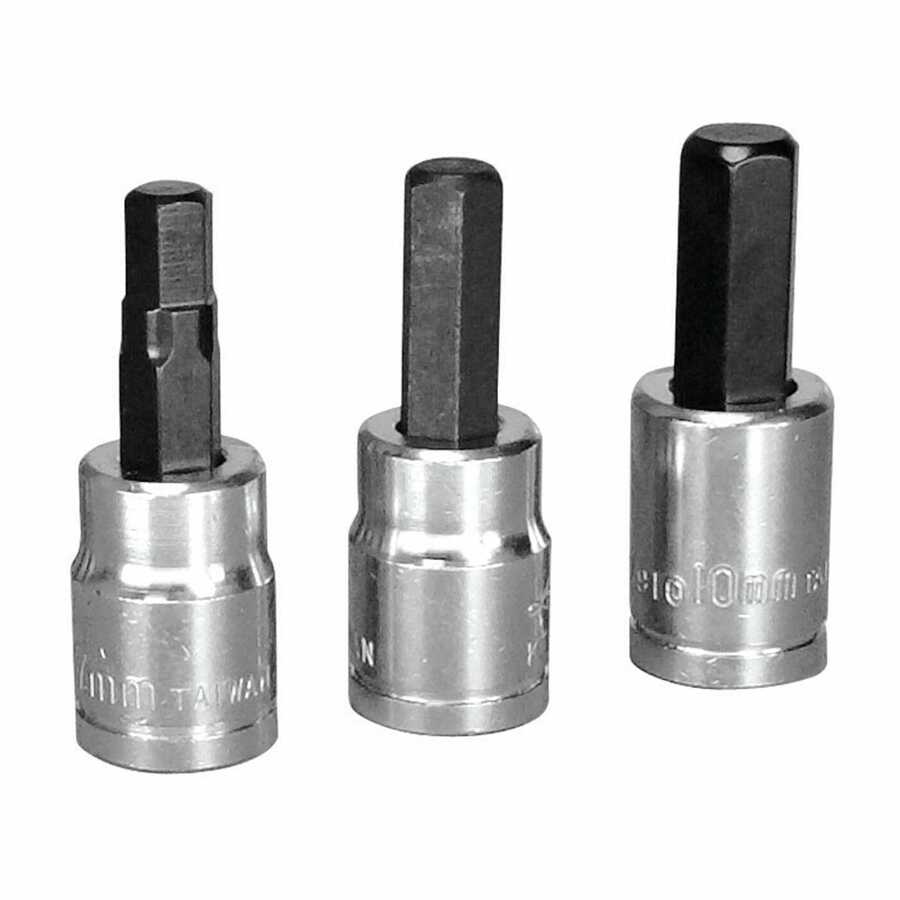 3 Piece Metric Brake Caliper Hex Bit Set