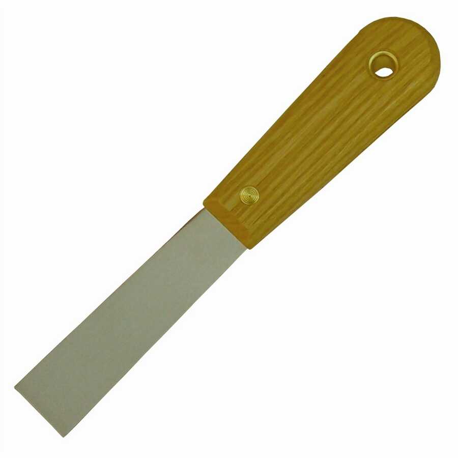 1" STIFF SCRAPER/PUTTY KNIFE