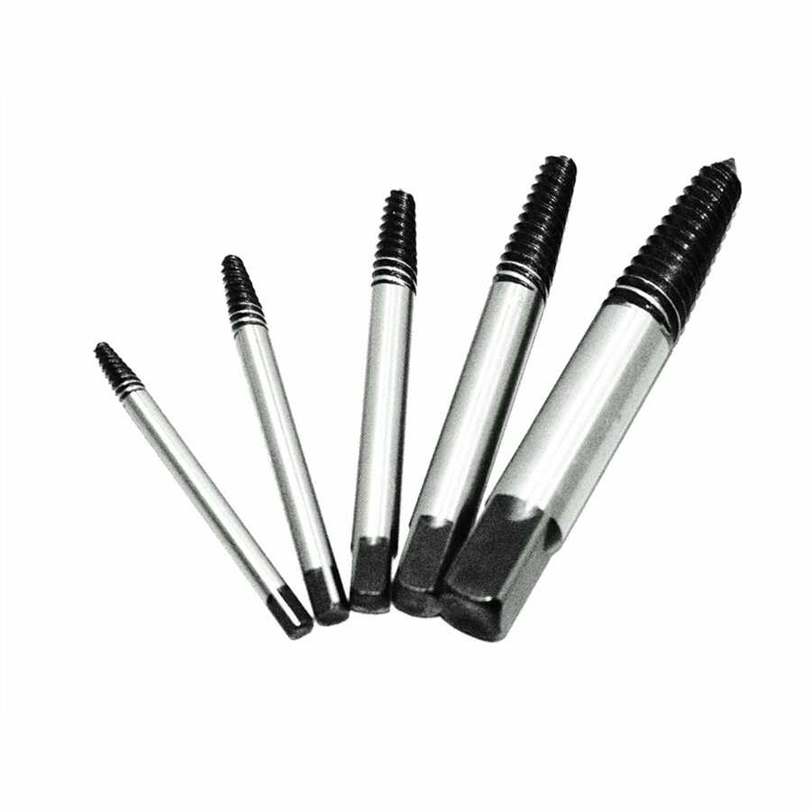 Spiral Screw Extractor Set - 5 Piece