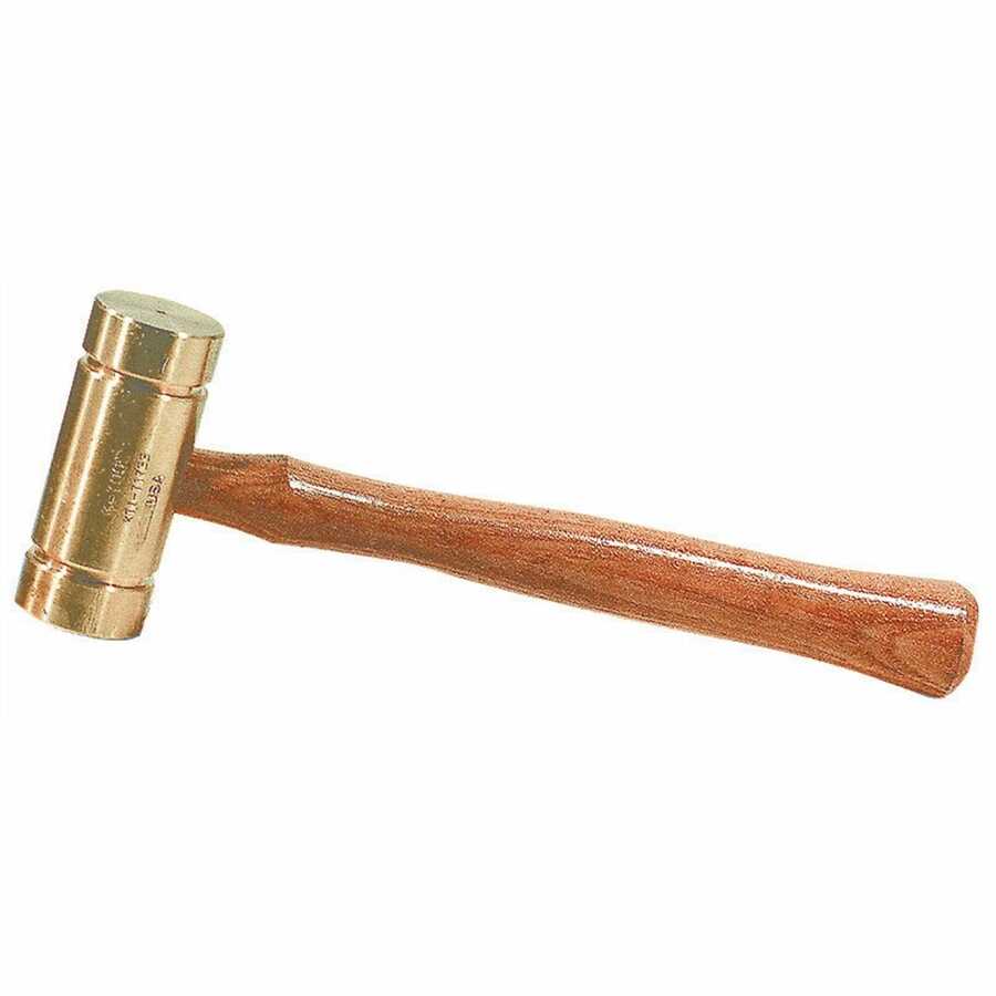 32 oz. Hickory Series Brass Hammer